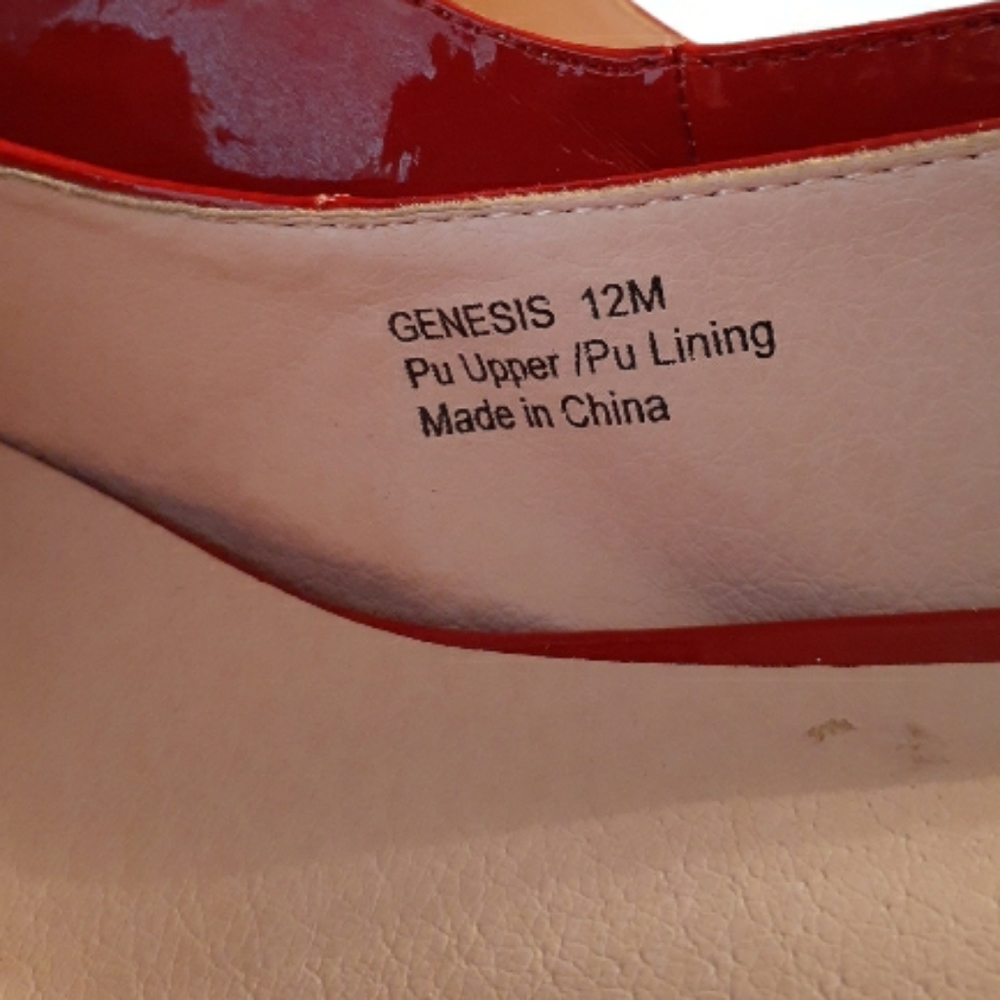 Bellini,Burgundy Sandals - Picture 6 of 7